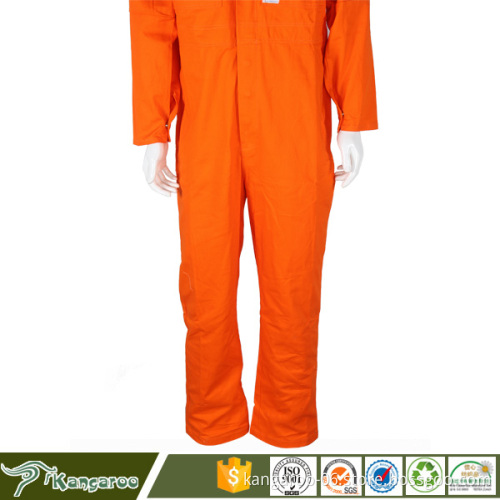 Custom Cotton Fabric Safety Work Overall Suit
